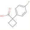 Cyclobutanecarboxylic acid, 1-(4-fluorophenyl)-