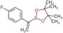 2-[1-(4-Fluorophenyl)ethenyl]-4,4,5,5-tetramethyl-1,3,2-dioxaborolane