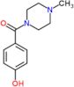 4-[(4-methylpiperazin-1-yl)carbonyl]phenol