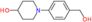 1-[4-(Hydroxymethyl)phenyl]-4-piperidinol