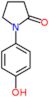 1-(4-hydroxyphenyl)pyrrolidin-2-one