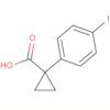 Cyclopropanecarboxylic acid, 1-(4-iodophenyl)-