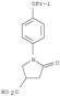 (3R)-1-[4-(1-methylethoxy)phenyl]-5-oxopyrrolidine-3-carboxylate