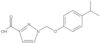 1-[[4-(1-Methylethyl)phenoxy]methyl]-1H-pyrazole-3-carboxylic acid