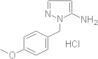 1-[(4-Methoxyphenyl)methyl]-1H-pyrazol-5-amine monohydrochloride