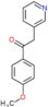 1-(4-methoxyphenyl)-2-(pyridin-3-yl)ethanone