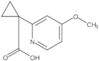 Ácido 1-(4-metoxi-2-piridinil)ciclopropanocarboxílico