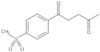 1-[4-(Methylsulfonyl)phenyl]-1,4-pentanedione