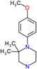 1-(4-methoxyphenyl)-2,2-dimethylpiperazine