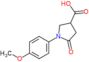 1-(4-methoxyphenyl)-5-oxopyrrolidine-3-carboxylic acid