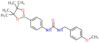 1-[(4-methoxyphenyl)methyl]-3-[4-(4,4,5,5-tetramethyl-1,3,2-dioxaborolan-2-yl)phenyl]urea