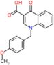 1-(4-Methoxybenzyl)-4-oxo-1,4-dihydro-3-quinolinecarboxylic acid