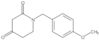 1-[(4-Methoxyphenyl)methyl]-2,4-piperidinedione