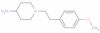 1-[2-(4-methoxyphenyl)ethyl]piperidin-4-amine