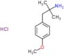 1-(4-methoxyphenyl)-2-methylpropan-2-amine hydrochloride (1:1)