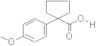 1-(4-Methoxyphenyl)-1-cyclopentanecarboxylic acid