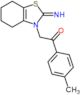 2-(2-imino-4,5,6,7-tetrahydro-1,3-benzothiazol-3(2H)-yl)-1-(4-methylphenyl)ethanone