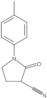 1-(4-Methylphenyl)-2-oxo-3-pyrrolidinecarbonitrile