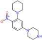 1-(4-nitro-3-piperidin-1-ylphenyl)piperazine