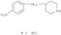 Piperazine,1-[(4-nitrophenyl)methyl]-, hydrochloride (1:2)