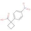 Cyclobutanecarboxylic acid, 1-(4-nitrophenyl)-