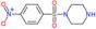1-[(4-nitrophenyl)sulfonyl]piperazine