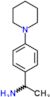 1-(4-piperidin-1-ylphenyl)ethanamine