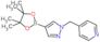 4-{[4-(4,4,5,5-tetramethyl-1,3,2-dioxaborolan-2-yl)-1H-pyrazol-1-yl]methyl}pyridine