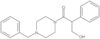 1-Propanone, 3-hydroxy-2-phenyl-1-[4-(phenylmethyl)-1-piperazinyl]-