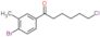 1-(4-bromo-3-methyl-phenyl)-6-chloro-hexan-1-one