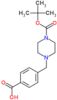 4-{[4-(tert-butoxycarbonyl)piperazin-1-yl]methyl}benzoic acid