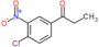 1-(4-chloro-3-nitro-phenyl)propan-1-one