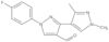1-(4-Fluorophenyl)-1′,3′-dimethyl[3,4′-bi-1H-pyrazole]-4-carboxaldehyde