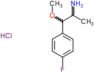 1-(4-fluorophenyl)-1-methoxypropan-2-amine hydrochloride