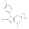 4H-Indol-4-one, 1-(4-fluorophenyl)-1,5,6,7-tetrahydro-2,6,6-trimethyl-