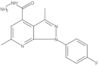 1-(4-Fluorophenyl)-3,6-dimethyl-1H-pyrazolo[3,4-b]pyridine-4-carboxylic acid hydrazide