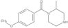 (4-Methoxyphenyl)(2-methyl-1-piperazinyl)methanone