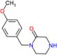 1-(4-methoxybenzyl)piperazin-2-one