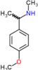 1-(4-methoxyphenyl)-N-methylethanamine