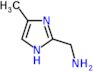 1-(4-methyl-1H-imidazol-2-yl)methanamine