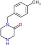 1-[(4-Methylphenyl)methyl]-2-piperazinone