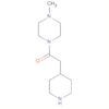 Piperazine, 1-methyl-4-(4-piperidinylacetyl)-