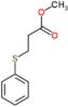 methyl 3-(phenylsulfanyl)propanoate