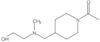 1-[4-[[(2-Hydroxyethyl)methylamino]methyl]-1-piperidinyl]ethanone