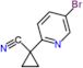 1-(5-bromo-2-pyridyl)cyclopropanecarbonitrile