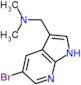 1-(5-bromo-1H-pyrrolo[2,3-b]pyridin-3-yl)-N,N-dimethyl-methanamine