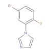 1H-Imidazole, 1-(5-bromo-2-fluorophenyl)-