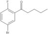 1-(5-Bromo-2-fluorophenyl)-1-pentanone
