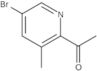 1-(5-Bromo-3-methyl-2-pyridinyl)ethanone