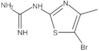 N-(5-Bromo-4-methyl-2-thiazolyl)guanidine